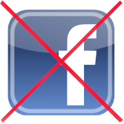 NoFacebookicon